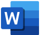 Word 圖標